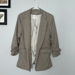 H&M Scrunched-Sleeve Blazer - 14